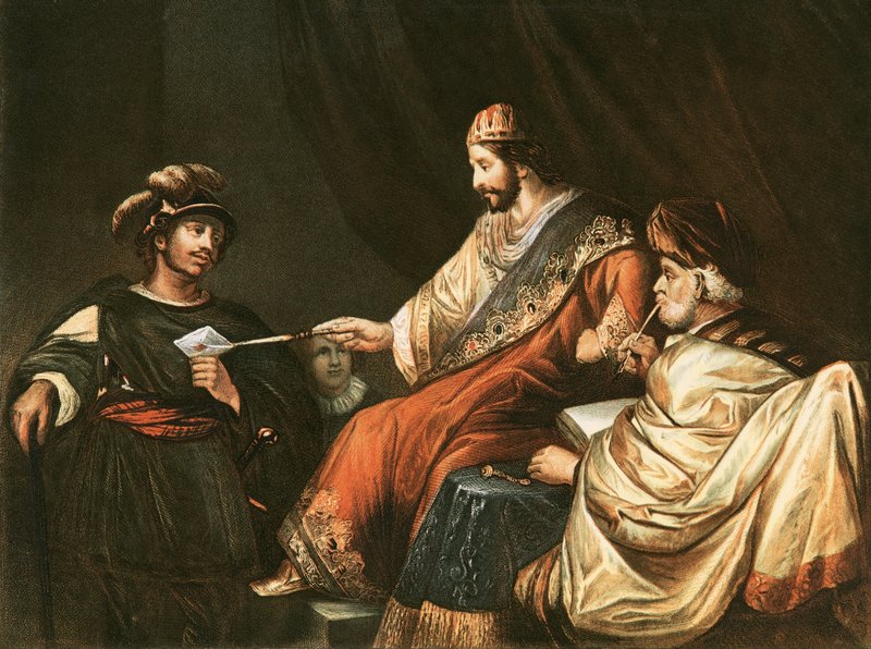 La lettre de David à Joab - English School