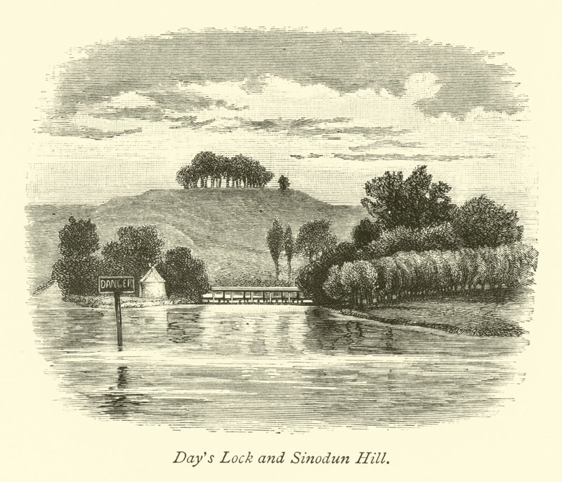 Écluse de Days et colline de Sinodun - English School