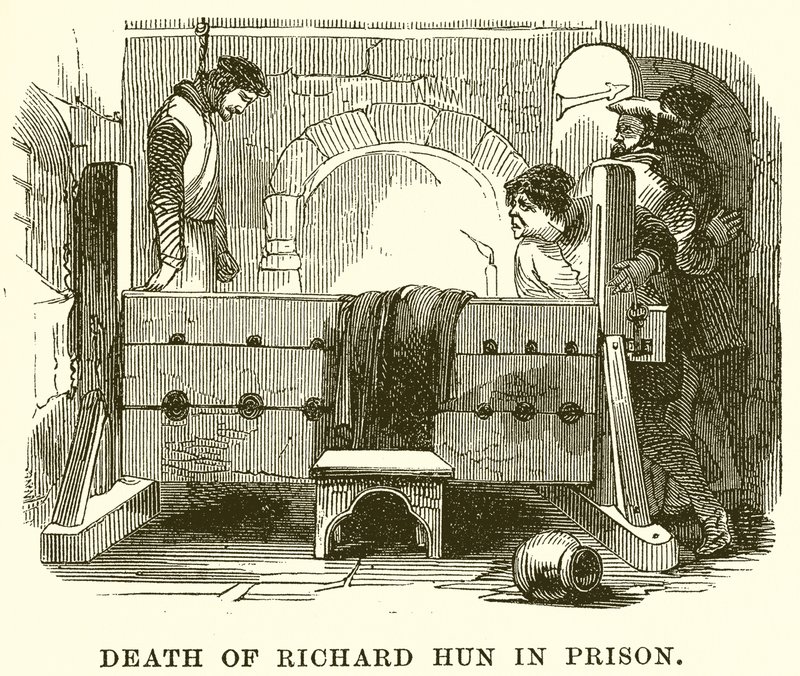Mort de Richard Hun en prison - English School