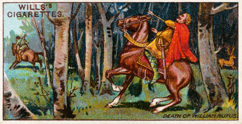 Mort de Guillaume le Roux - English School