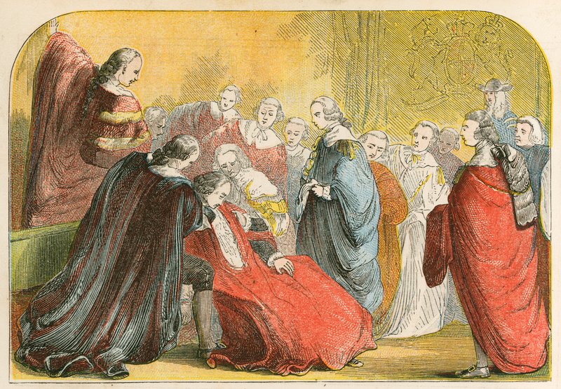 Mort du comte de Chatham - English School