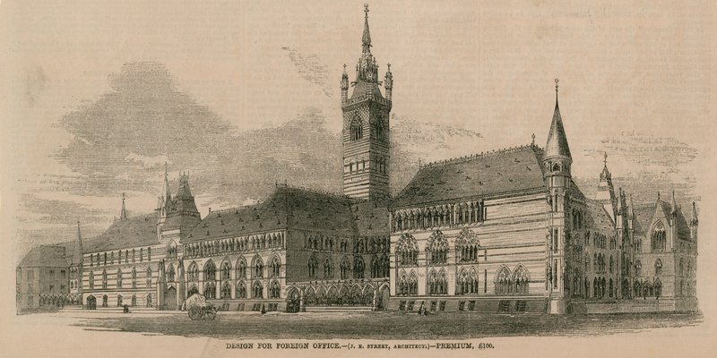 Conception pour le bureau des affaires étrangères - English School