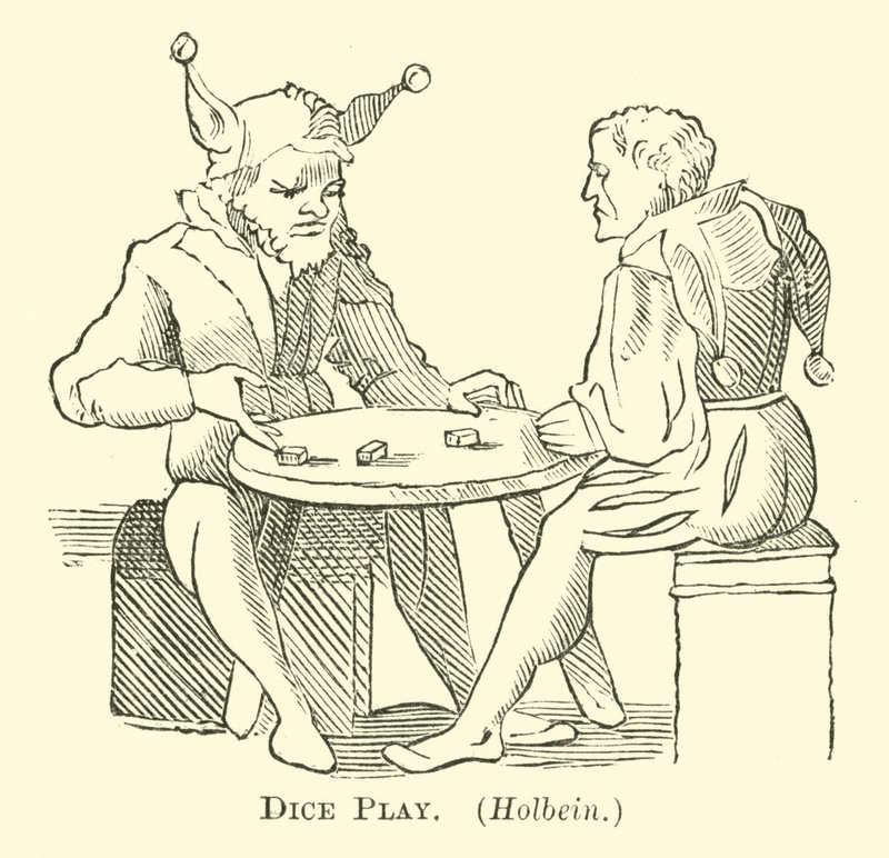 Jeu de dés - English School