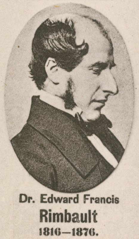 Dr Edward Francis Rimbault - English School