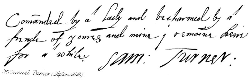 Dr Samuel Turner (Diplomate) - English School