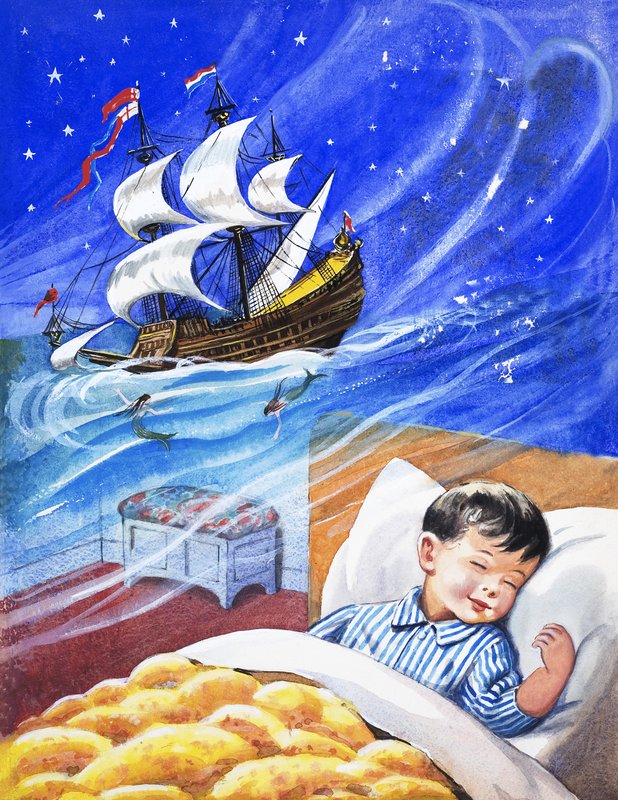 Rêvant de navires à voile - English School