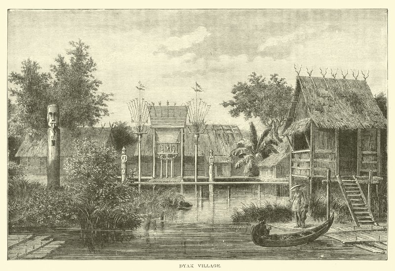 Village dyak - English School