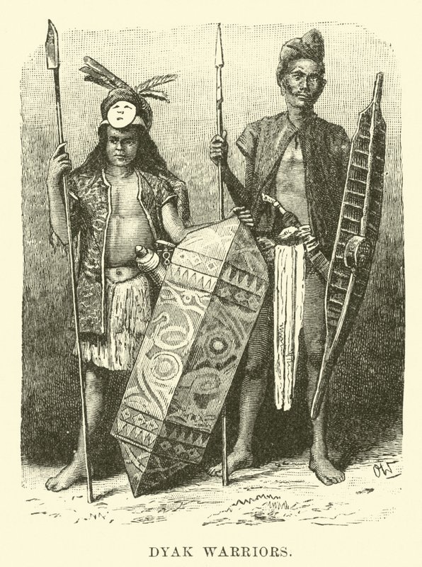 Guerriers dyaks - English School