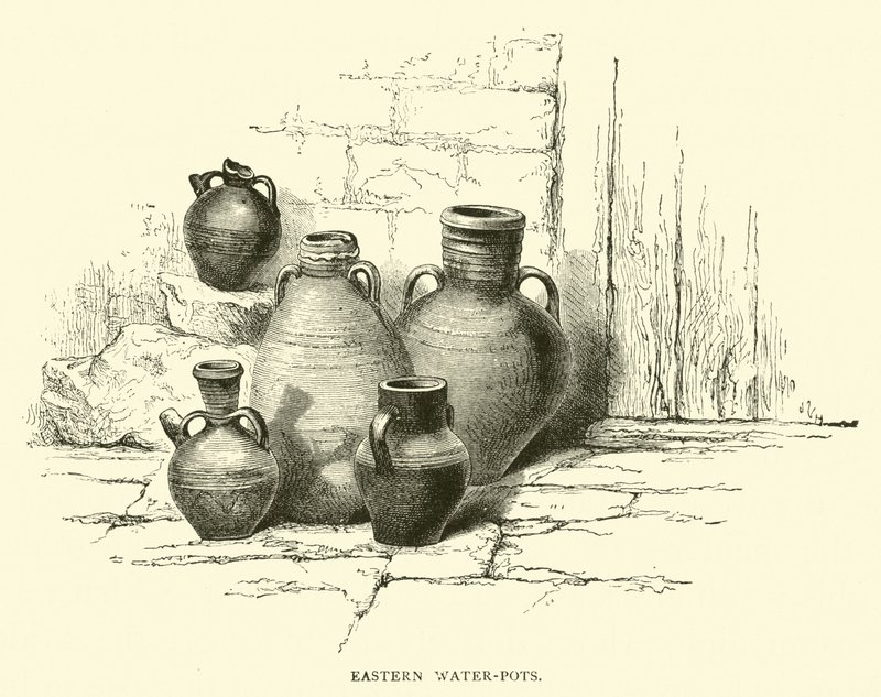 Pots à eau orientaux - English School