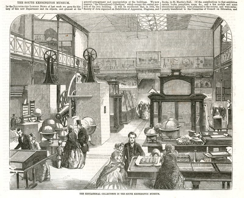 Collections éducatives au Musée de South Kensington - English School