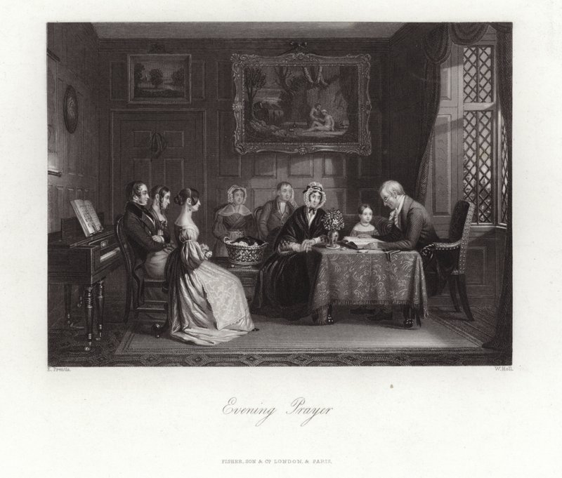 Prière du soir - English School