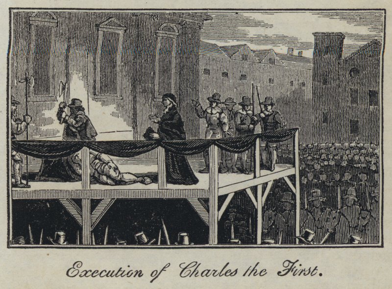 Exécution de Charles Ier - English School
