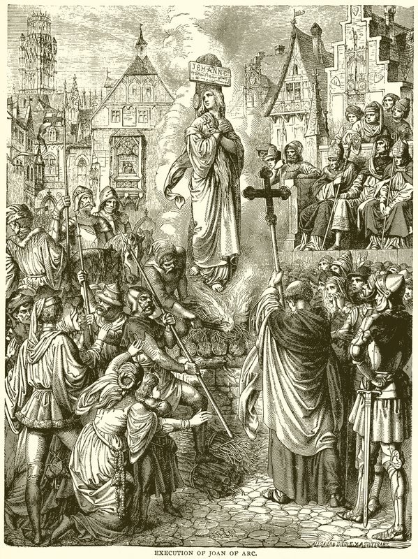 Exécution de Jeanne d