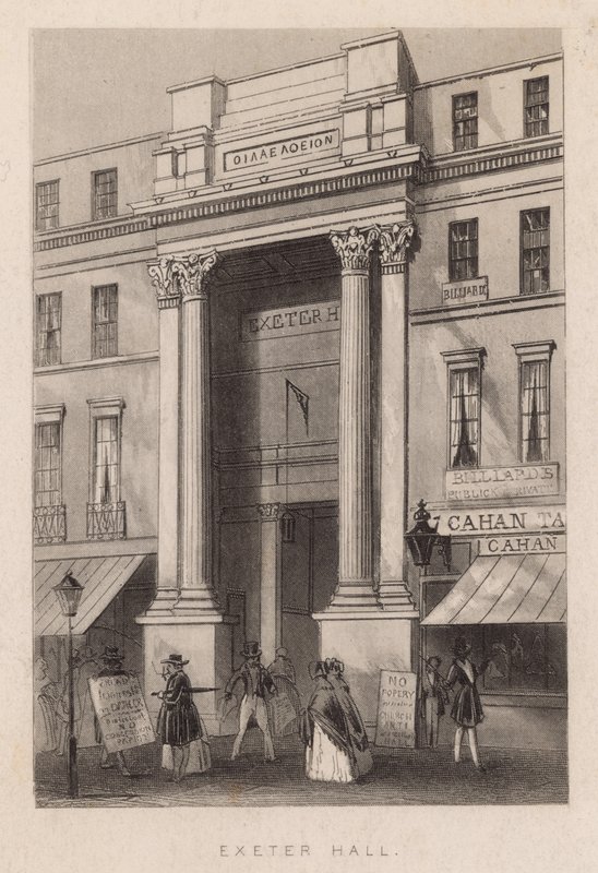 Exeter Hall, Strand - English School