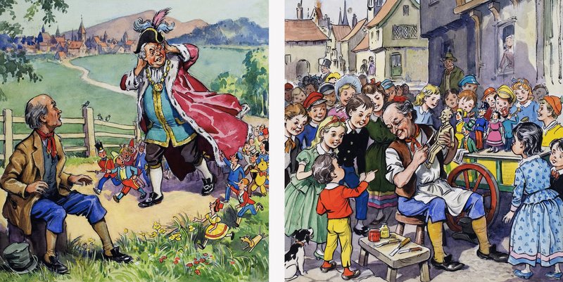 Scènes de contes de fées - English School