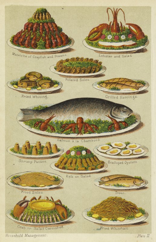Plats de poisson et fruits de mer - English School