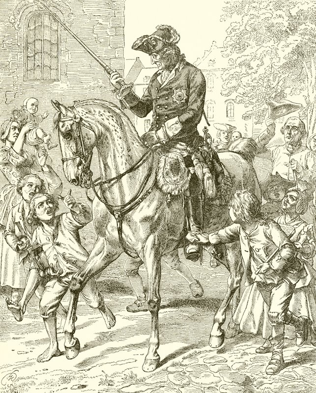 Frédéric le Grand de Prusse - English School