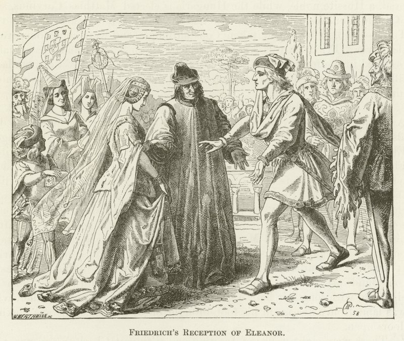 Réception de Frédéric par Éléonore - English School