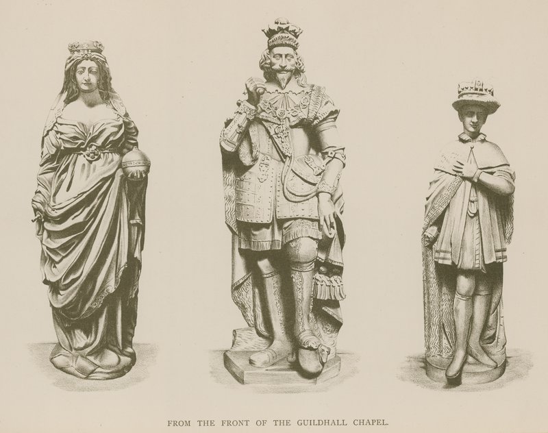 Depuis le devant de la chapelle de Guildhall - English School