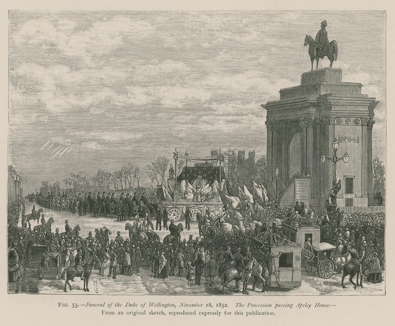 Funérailles du duc de Wellington - English School