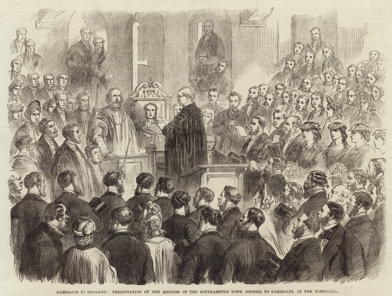 Garibaldi en Angleterre - English School