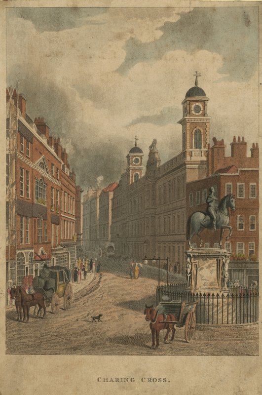 Vue générale de Charing Cross - English School