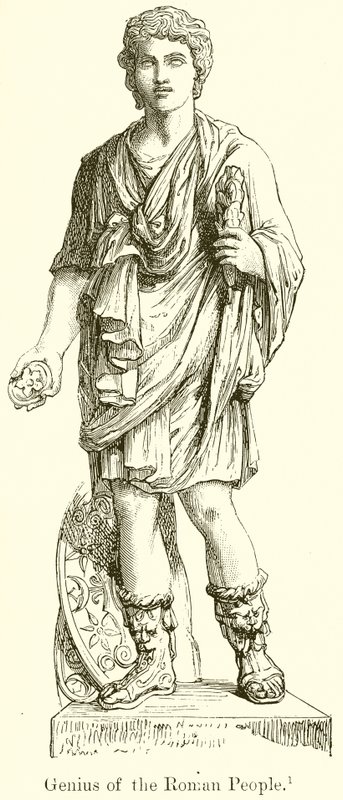 Génie du peuple romain - English School