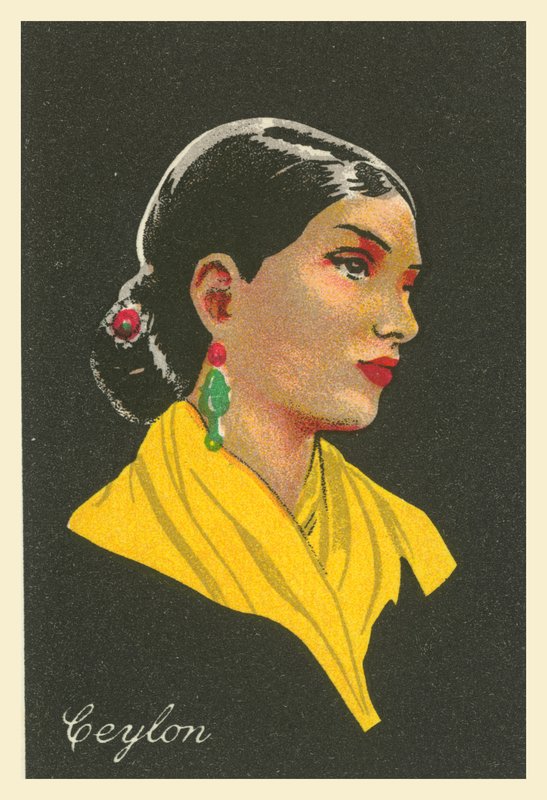 Filles de nombreux pays : Ceylan - English School