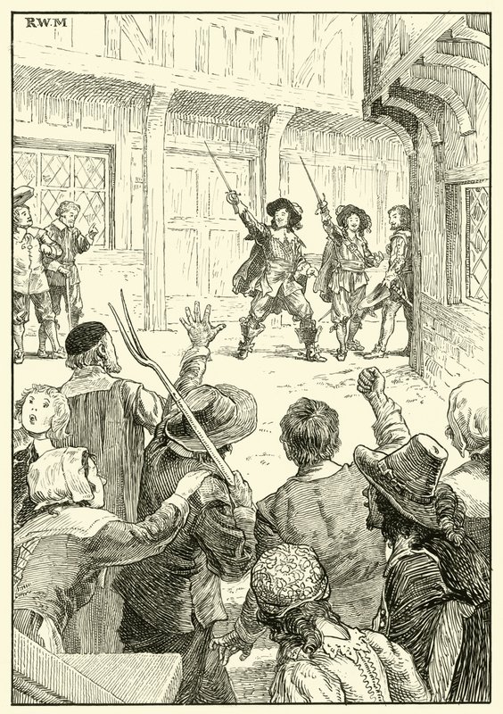 Dieu sauve le roi! - English School