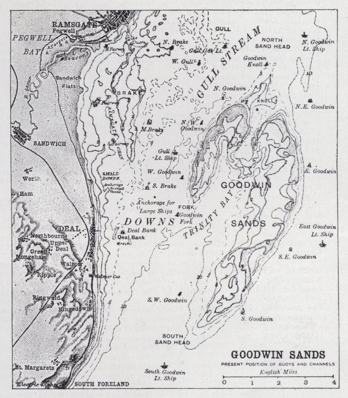 Bancs de sable de Goodwin - English School