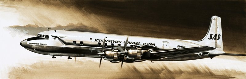 Guttorm Viking, un DC-7C scandinave - English School