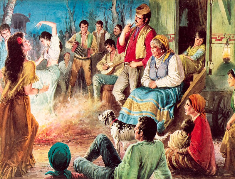 Fête de gitans - English School