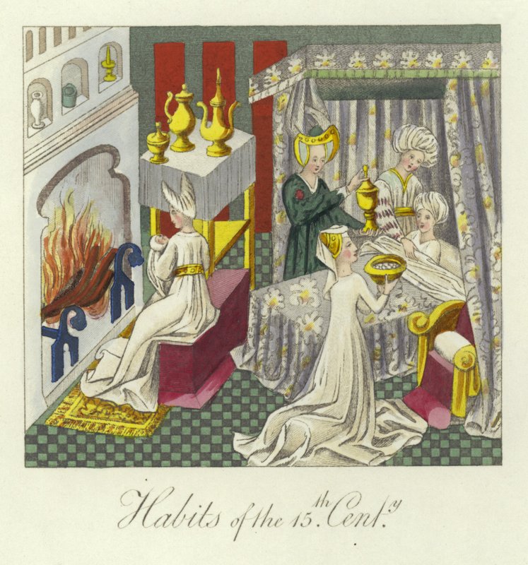 Habits du XVe siècle - English School