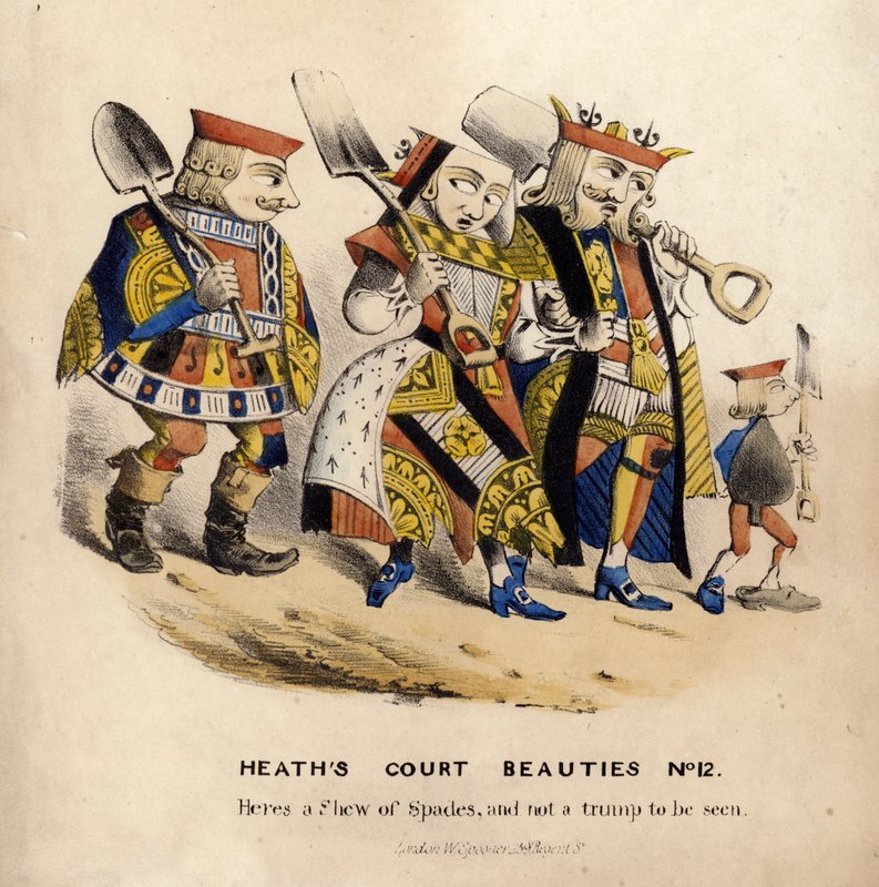 Beautés de la cour de Heath - English School