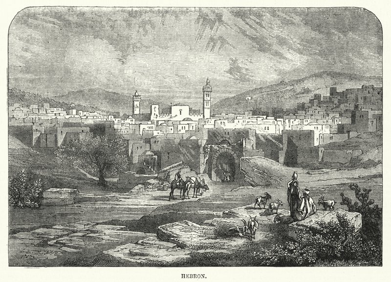 Hébron (gravure) - English School