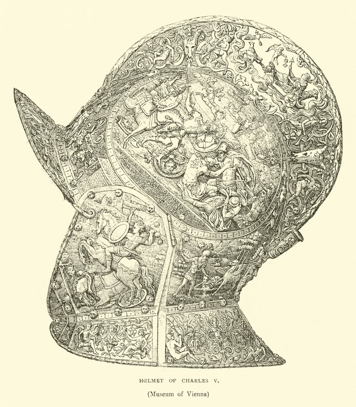 Casque de Charles V - English School
