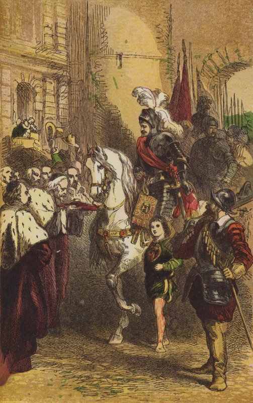 Henri IV entre dans sa Capitale - English School