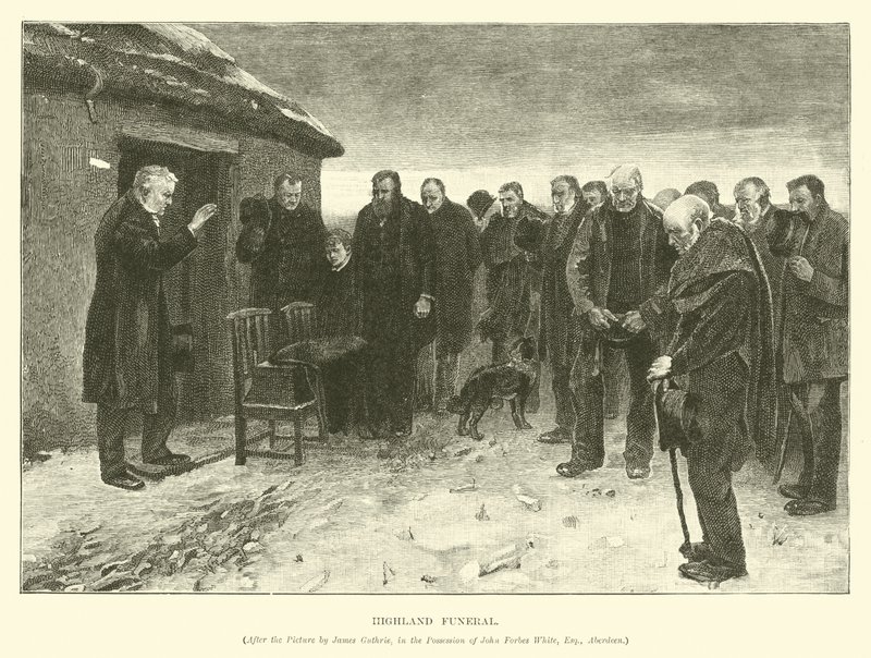 Funérailles dans les Highlands - English School