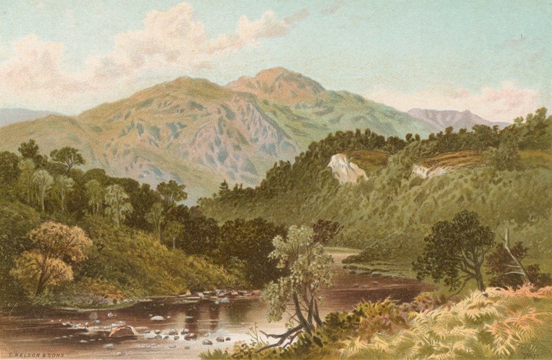 Dans le col des Trosachs - English School
