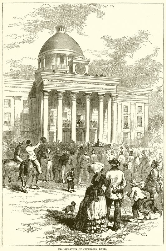 Inauguration de Jefferson Davis - English School