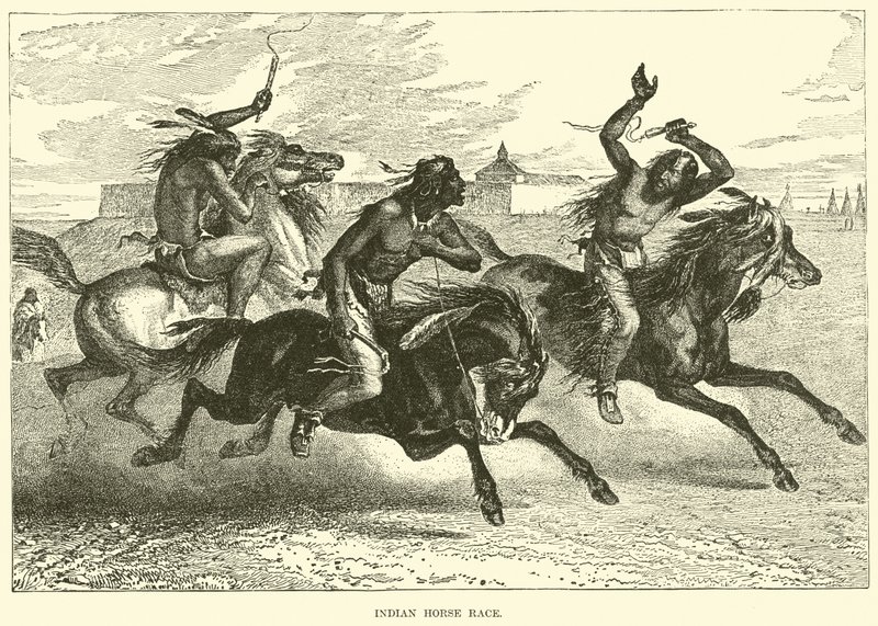 Course de chevaux indienne - English School