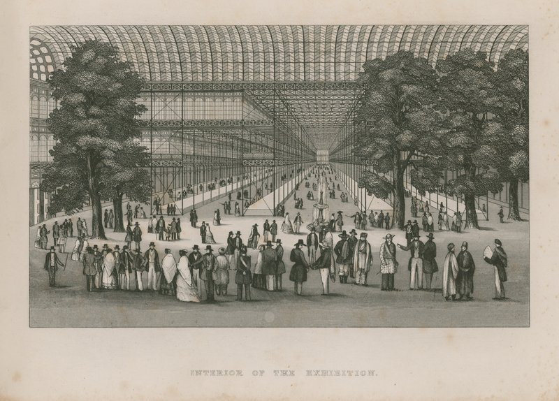 Intérieur de la Grande Exposition, 1851 - English School