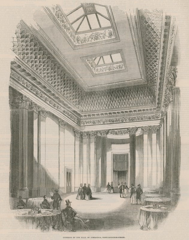 Intérieur du Hall of Commerce - English School