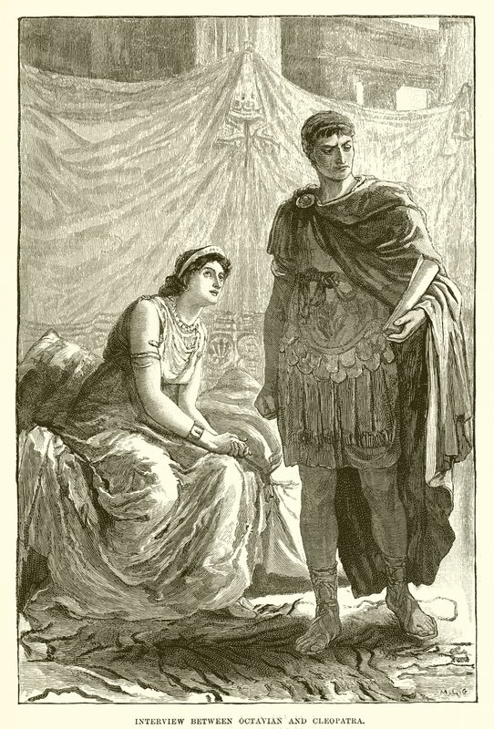 Entrevue entre Octavien et Cléopâtre - English School