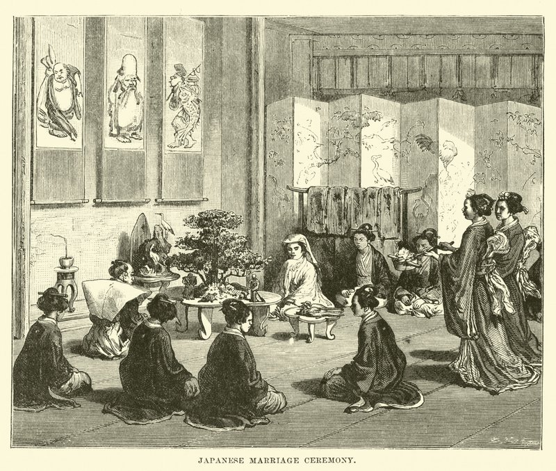 Cérémonie de mariage japonais - English School
