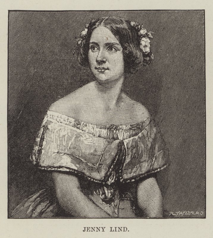 Jenny Lind (gravure) - English School