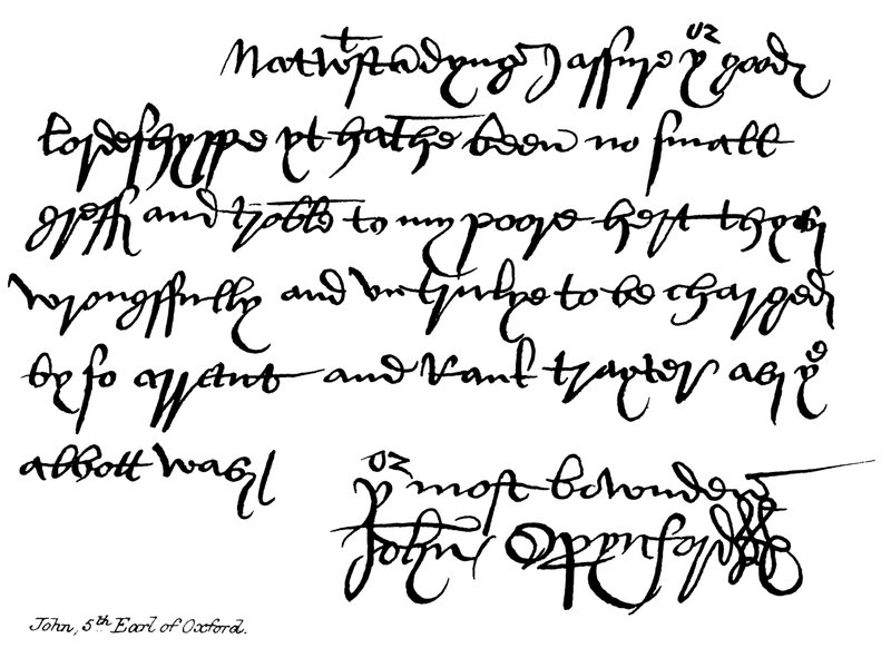 John, 5e comte d