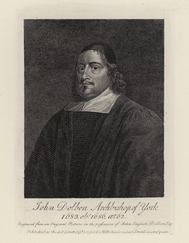 John Dolben (gravure) - English School