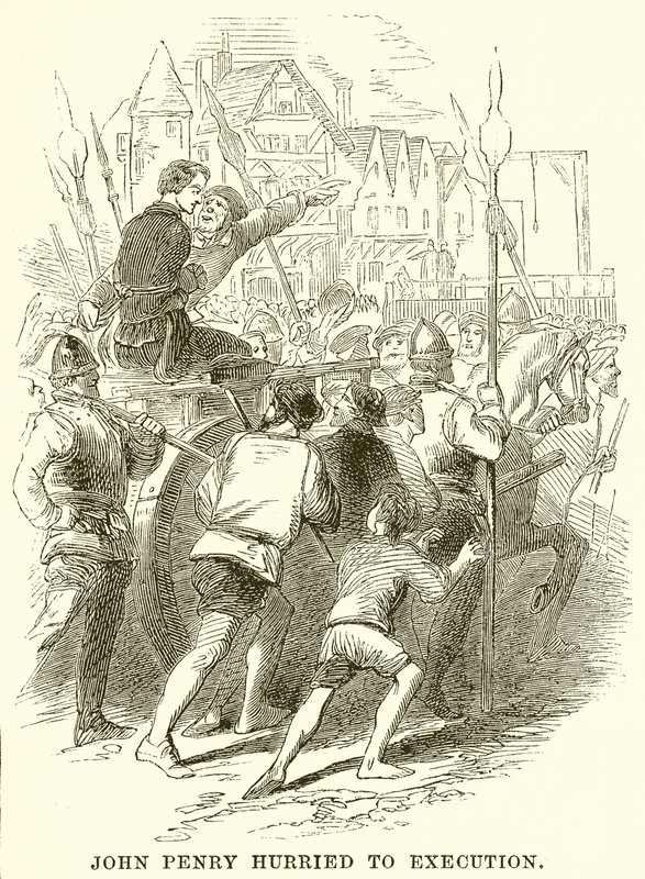 John Penry précipité vers l