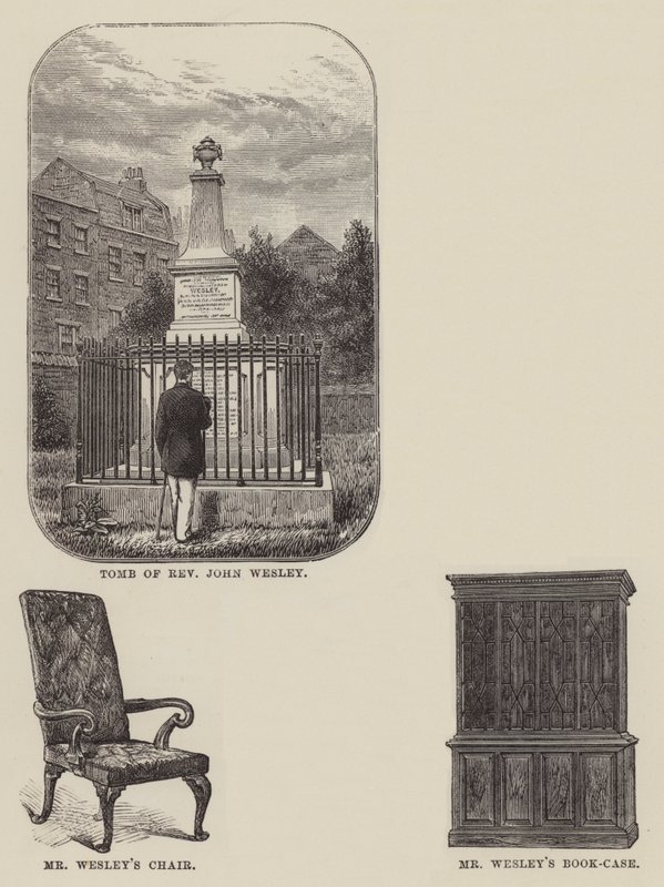 John Wesley (gravure) - English School